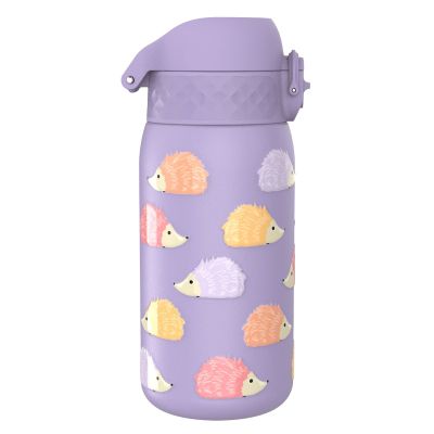 Бутилка за вода Ion8 Print, метална, 400ml, ТАРАЛЕЖИ
