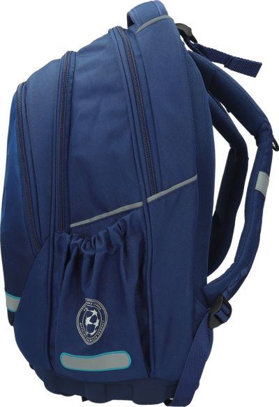Ергономична раница UEFA, 31х17х45 cm, синя