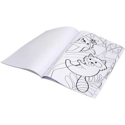 Книжка за оцветяване  Creative Children, 40 страници, животни