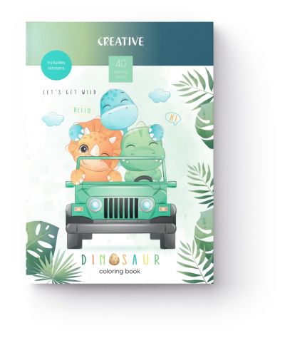 Книжка за оцветяване Creative Children,40стр., Boys