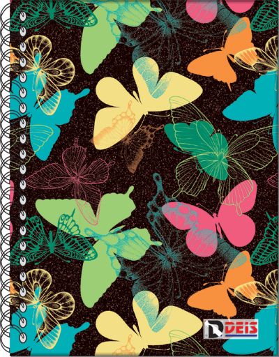 Тефтер Deis В7, 50 листа, спирала, КИДС 2025