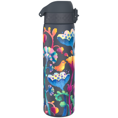 Термо бутилка за вода Ion8 Print, метална, 500ml, Floral