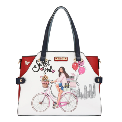 Комплект Nikky, 2 чанти и портфейл, Sweet Girl