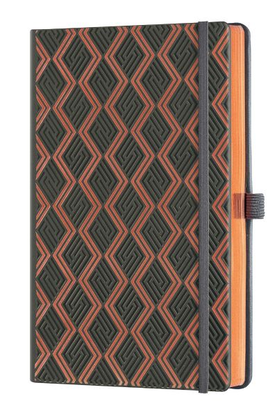 Бележник Castelli C&G, 9x14cm, лин, Greek Copper