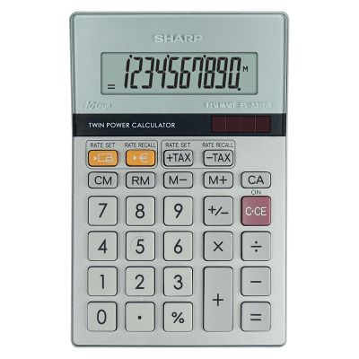 Настолен калкулатор Sharp EL331ERB, 10 разряда