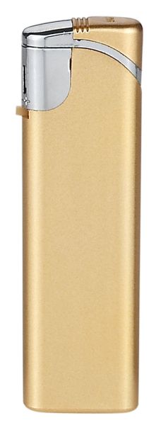 Пластмасова запалка Tom SM-3 Metallic, златист