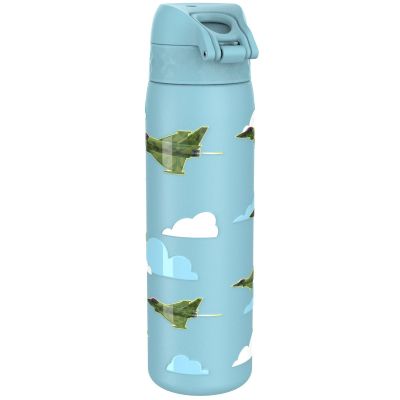 Бутилка за вода Ion8 Print, метална, 600ml, ИЗТРЕБИТЕЛ