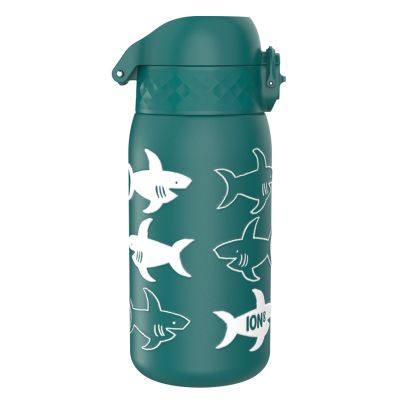 Термо бутилка за вода Ion8 Print, метална, 320ml, АКУЛИ