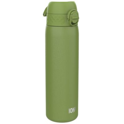 Бутилка за вода Ion8 SE, метална, 600ml, КАКИ