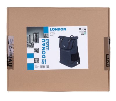 Раница за лаптоп 15,6" Donau Travel London, тъмносиня