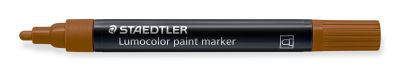 Маркер Staedtler Lumocolor Paint 349, акрилен, СИЕНА