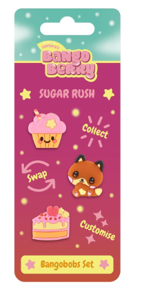 Комплект Bangoberry Bangobob Sugar Rush, 3 броя блистери