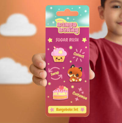 Комплект Bangoberry Bangobob Sugar Rush, 3 броя блистери