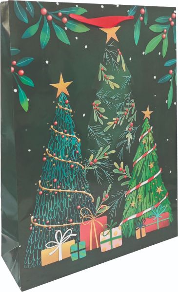 Подаръчна торбичка XMAS Jumbo, 33x45.7x 10.2cm