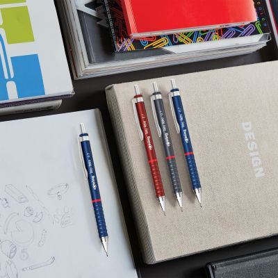 Автоматичен молив Rotring Tikky Retro, 0.5mm, сив