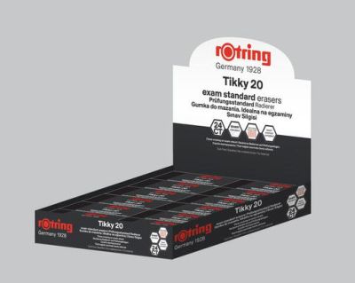 Гумичка Rotring Tikky Exam 20, черна