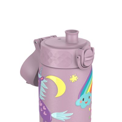 Термо бутилка за вода Ion8 Print, метална, 500ml, ЕДНОРОГ