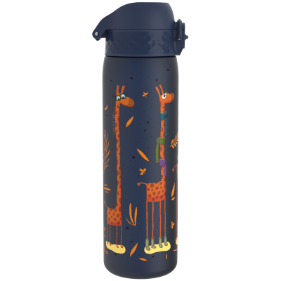 Бутилка  за вода Ion8 Print, рециклирана пластмаса,500ml, Giraffes