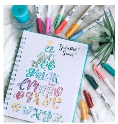 Комплект маркери Sharpie S-Note, 12 цвята, блистер