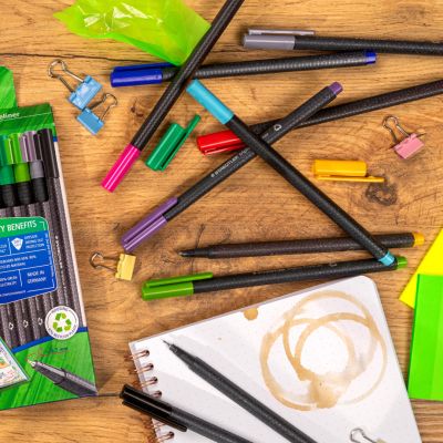 Тънкописец Staedtler Triplus 334, бледозелен 550