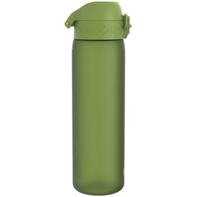 Бутилка за вода Ion8 SE, рециклирана пластмаса, 500ml, КАКИ