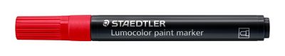 Маркер Staedtler Lumocolor Paint 349, акрилен, ЧЕРВЕН