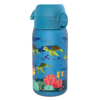 Бутилка за вода Ion8 Print, рециклирана пластмаса, 350ml, КОСТЕНУРКИ