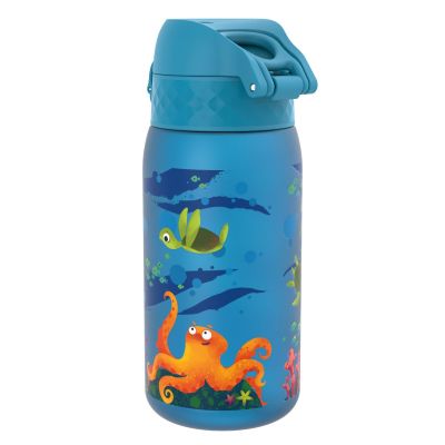 Бутилка за вода Ion8 Print, рециклирана пластмаса, 350ml, КОСТЕНУРКИ