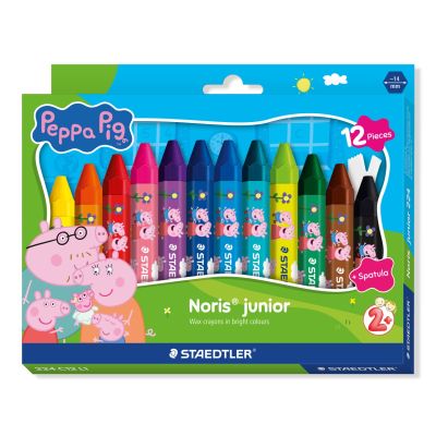 Пастели Staedtler NJ Peppa Pig 224, 12 цвята
