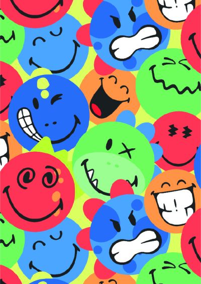 Тетрадка Smiley World, А5, ШР, 54л