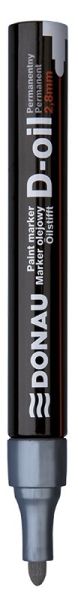 Маркер с лаков ефект Donau 2.8 mm, сребрист
