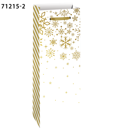Подаръчна торбичка XMAS Bottle, 13x36x8.5cm
