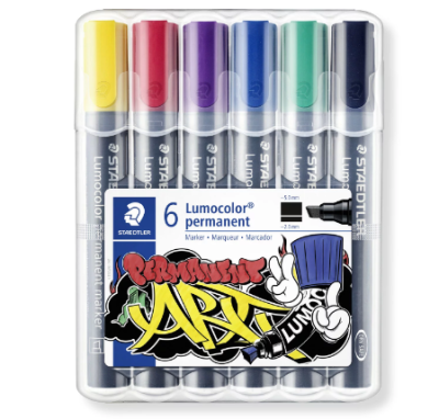 Комплект маркери Staedtler Lumocolor 350