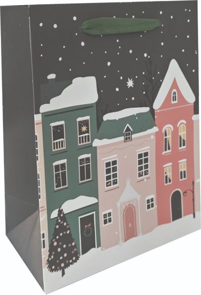 Подаръчна торбичка XMAS Medium Deluxe,18x23x10 cm