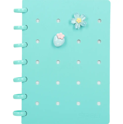 Тетрадка Street DIY, B6, ШР, 80л, спирала, PP корица