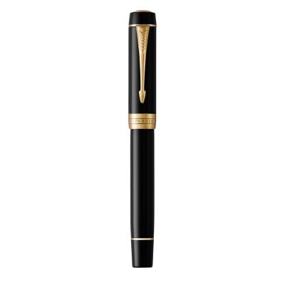 Писалка Centennial Parker Royal Duofold Black GT, M