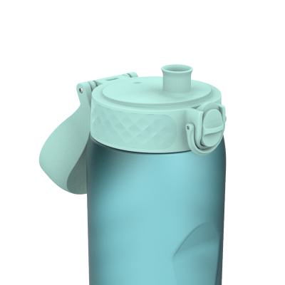 Бутилка за вода Ion8 Mot., рециклирана пластмаса,1000ml, Sonic blue