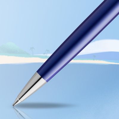 Химикалка Waterman Hemisphere DeLuxe Marine Blue, райе