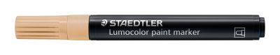 Маркер Staedtler Lumocolor Paint 349, акрилен, НЕОНБЕЖОВ