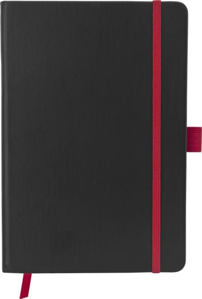 Бележник Color Edge А5, 80л, линиран, червен