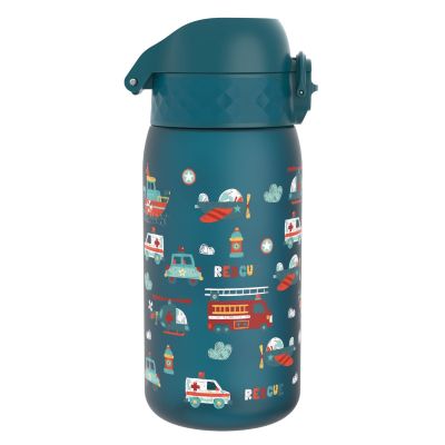 Бутилка за вода Ion8 Print, рециклирана пластмаса, 350ml, ПРЕВОЗНИ СРЕДСТВА