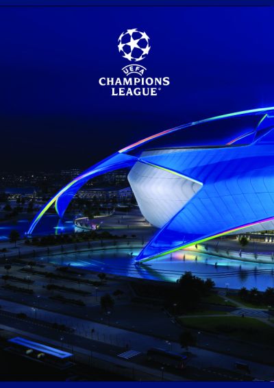 Тетрадка, А5, бели листа, 54л, UEFA