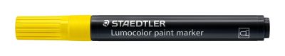 Акрилен маркер Staedtler Lumocolor 349, жълт 1