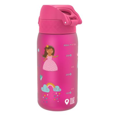 Бутилка за вода Ion8 Print, Recyclon, 350 ml, принцеса