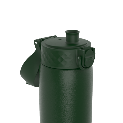 Термо бутилка за вода Ion8 SE, метална, 500ml, Dark green