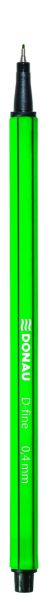 Тънкописец Donau D-fine, 0.4mm, зелен