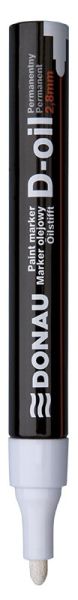 Маркер с лаков ефект Donau 2.8 mm, бял