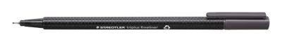 Тънкописец Staedtler Triplus 334, тъмно сив 8