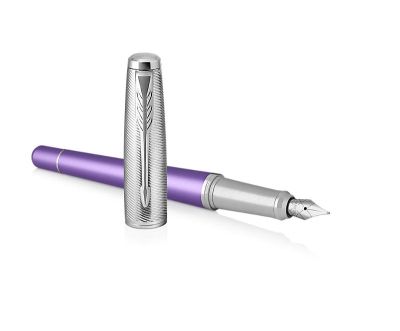 Писалка Parker Urban Prem Violet CT, F, с кутия