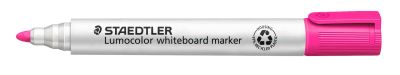 Маркер Staedtler Lumocolor 351 за бяла дъска, объл връх, розов
